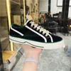 Tennis 1977 canvas casual shoes Luxurys Designers womens shoe Italy Green and red Web stripe Rubber sole stretch cotton low-top mens sneaker