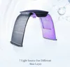 7 Färger Spray PDT LED Light Photon Facial Care Mask för Skin Therapy Beauty Machine