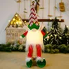 Kerstmis Gnome Lights met Bell Pluche Tomte Ornament Santa Scandinavian Figurine Xmas Doll Decoratie Home Party Geschenken LLB12503