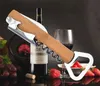 Wholesale Wooden Handle Professional Wine Opener Multifunction Portable Screw Corkscrew Wine Bottle Opener