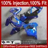 Injection mold Fairings For KAWASAKI NINJA ZX9 R ZX 9R 9 R 900 CC 98-99 Bodywork Kit 17No.38 ZX900 ZX9R 98 99 00 01 ZX-900 900CC ZX-9R 1998 1999 2000 2001 OEM Body glossy blue