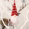Gnomes de Noël faits à la main Ornements Peluche Suédoise Tomte Santa Figurine Scandinave elf Arbre de Noël Pendentif Décoration Accueil Décor DAJ79