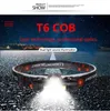 المصابيح الأمامية قابلة للشحن 12000lm قوية المصباح XPE + cob usb كشافات المدمج في بطارية رئيس ضوء مصباح التخييم الشعلة للماء