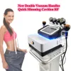 2022 Nova Cavitação 40KHz RF Duplo Massagem Massagem Máquina De Emagrecimento Para Remoção Fat Skin Lifting Bons resultados 2 anos de garantia CE