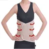 Orthopedic Posture Corrector Brace Elastic Adjustable Lower Back Support Waist Trimmer Belt Lumbar Support Belt for Men Women 210317