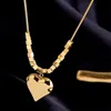 Pendant Necklaces Heart Pandent For Women Gold Color Stainless Steel Chain Romantic Po Frame Necklace Fashion Jewelry Gifts