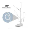 Dimming LED Desk Lamp Touch Control 3 Modes Brightness Eye-Caring Table With USB Mobile Cable Holder For Living Room