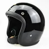 Geniune TTCO Casco de motocicleta Estilo japonés Cara abierta Peso ligero Shell Serie 500tx con lente de máscara Q0630