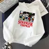 Stranger Things Saison 3 Hoodies Onze Surdimensionné Imprimé Graphique Sweats Femmes Drôle À Capuche Harajuku Vêtements Capuche Femme Tops 210805
