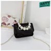 2021 Cute Kids Purses Handbags Mini Crossbody Little Girl Small Coin Bag Girls Party Pearl Pures and Bags Tote