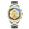 Fuente transfronteriza Watch Watch Watch Watch Multi-Function Sports Multi-Función de acero inoxidable Quartz Hine