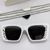 Мужские солнцезащитные очки PR 08ys Fashion Classic Class Style прямоугольный черный рам