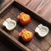 Oriental Pastry Chinese Style Mooncake Mold Hand Pressure Fondant Moon Cake Decorating Tools Pastry Baking Tool Accessories Set 210225