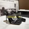 Sandalet Kadınlar 2022 Lady Peep Toe Yüksek Topuklu Ayakkabı Slayt Topuk Siyah Saten Kristal PVC Kadın Katır Lüks Tasarımcılar Marka Pompalar