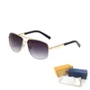 High Quality Womans Sunglasses 0258 Luxury Fashion Mens Sun glasses UV Protection men Designer eyeglass Gradient Metal hinge eye women nglasses with Original boxs