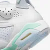 2022 Release Authentic 6 WMNS Mint Foam Shoes White Pure Platinum Мужчины Женщины Спортивные кроссовки на открытом воздухе DQ4914-103 С оригинальной коробкой