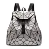 2020 novas mulheres holograma mochila geométrica mochilas meninas sacos de ombro viagem para mulheres totes designer luxo mujer x052271s