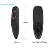 G10G10S Voice Remote Control Air Mouse with USB 24GHz Wireless 6 Axis Gyroscope Microphone Android TV Box5811459用リモコン