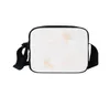 3pcs Messenger Bags Sublimation DIY White Blank Oxford Cross Section Large Capacity Shoulder Bag