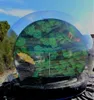 Bomba globo de neve, tamanho humano, cabine po, imagem de fundo personalizada, globo de neve humano inflável, bela cúpula de bolha, transparente 2062425