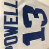 Seton Hall Myles Powell College University 13 Jersey Bleu Blanc 100% Cousu Basketball Hommes Maillots