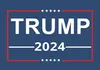 2024 Trump Auto Stickers Auto Bumper Venster Sticker 14.8 * 21cm PVC Tags US Presidentiële Campagne Trump Sticker Auto Body Decoration BT1116