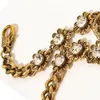 Bracelet de tête de lion de fleurs Vintage Femmes Bracelets à chaîne de lettres pour la fête de cadeau Fashion Bijoux Accessoires