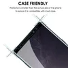 Capa de cola completa Amigável Protetores de tela 3D Vidro temperado para Samsung Galaxy S21 S20 Note20 Ultra Nota 10 9 8 Mais S10 S9 S8 S7 Edge com pacote de varejo