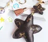 PU läder hänge väska charms söt mode present nyckelring ringhållare blomma hund giraff smycken bil nyckel kedja tillbehör