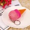 Small Animal Supplies 10pcs Mini Simulation Bread Toy Keychain Decorative Pendant Children's Kitchen Toys Flexible Eco-friendly Pu Squeeze T