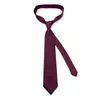 Bow Ties Red Wedding Tie Men's Groom Formal Dress Striped Business Businese Suit Accessories Shooting Wine Hand