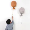 装飾的なオブジェクトの置物綿綿の気球吊り下げ装飾子供チャンブルenファントガールボーイルーム保育園装飾ホームパーティーウェディングクリストマ