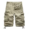 Tactical Camouflage Camo Cargo Shorts Men New Men's Casual Shorts Male Loose Work Shorts Man Military Short Pants 30-40 210316