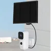 Güneş Paneli WIFI Kamera 1080 P HD Telsiz Pil IP Kamera Açık IP65 Ev Güvenliği için Su Geçirmez CCTV