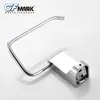 GFmark Porta carta igienica Portarotolo cromato Supporto a parete Accessori per accessori bagno WC Rol Klep WC Rolhouder T200425