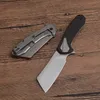 KS 3455 Assisted Assisted Fast Open Flipper складной нож 8CR13MOV Coney Wash Tanto Point Blade Black G10 + стальная ручка с розничной коробкой