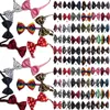 100pc lot Factory New Colorful Handmade Adjustable Dog Pet Tie butterfly Bow Ties Cat Neckties Dog Grooming Supplies 40 color245j