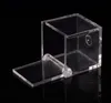 200pcs plastic box candy boxs flip transparent gift boxes wedding souvenirs.