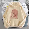 Älskling i franxx hoodie anime hajuku noll två vacker flicka unisex streetwear lös hip hop hooded tröja män kvinnor h0909