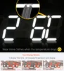 Other Clocks & Accessories 3D LED Wall Clock Modern Digital Alarm Display Home Kitchen Office Table Desk Night 24 Or 12 Hour