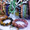 Tennisarmband universum Premiumplaneter Solar Top Natural Stone Beads Armband Bangle For Women Men Gift Chakra Yoga Smycken