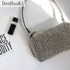Shopping Bags Diamonds Evening Purses and Handbags for Women Luxury Designer Rhinestone Clutch Purse Femme Crystal Crossbody Shoulder Bag 220309