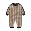 Baby jumpsuits mode rompertjes jongens meisjes baby unisex lange mouwen jumpsuits hoge kwaliteit katoen kinderen kinderen ademende onesies