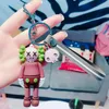 Korean new rubber key ring women's creative DIY handmade gift chain small accessories pendant