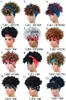 Parrucche sintetiche ricci crespi afro crespi Simulazione Capelli umani Perruques de cheveux humains Con Head Bang MR-Headband-001