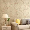 Wallpapers Vintage Green Yellow Flower Wallpaper 3d Bedroom Peel And Stick Self Adhesive Mural Living Room Wall Paper Art W238