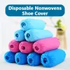 100pcs / Set Protection de l'environnement Sundries Suns à chaussures jetables Couvre-chaussures respirantes Produits ménagers antidérapants antidérapants