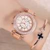 Femmes strass montres Top marque de luxe affaires mode femme diamant décontracté Quartz étanche montre-bracelet Relogio Feminino