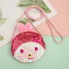 Baby Boy Girl Coin Purse Little Animal Shoulder Round Crossbody Bag Zippy paljetter Björn Messenger Handväska Söt barn Mini Kid Walle8143298