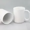 10oz sublimeringsämnen mugg personlighet termisk överföring keramisk muggar vit vatten cup party gåvor drickware fy4483
